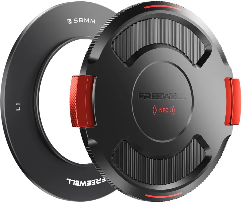 FREEWELL 58 mm Base Ring & Cap for Real Locking VND