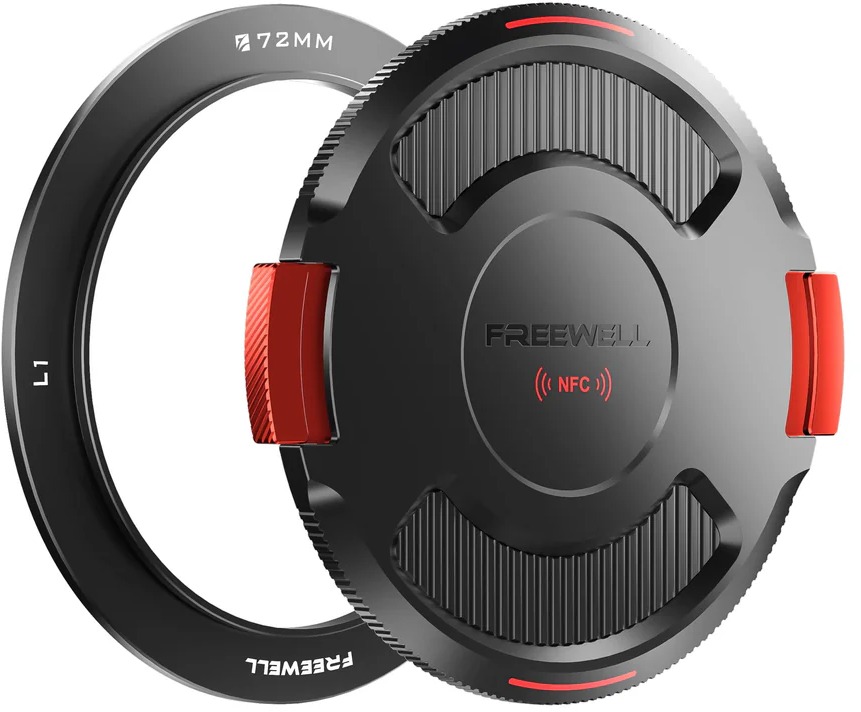 FREEWELL 72 mm Base Ring & Cap for Real Locking VND