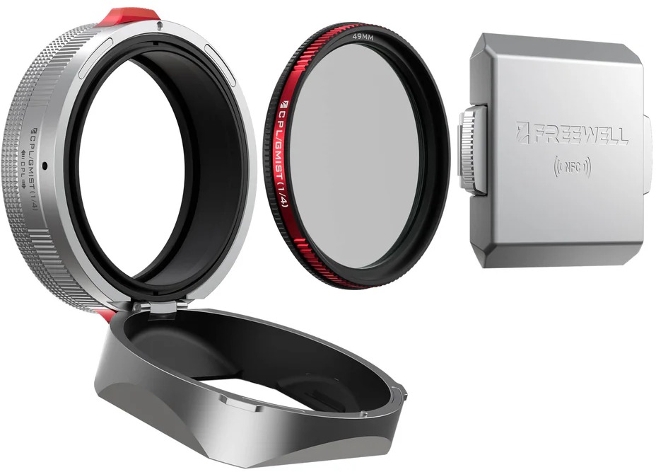 FREEWELL Fuji X100 Series Real Lens Hood (Silver)