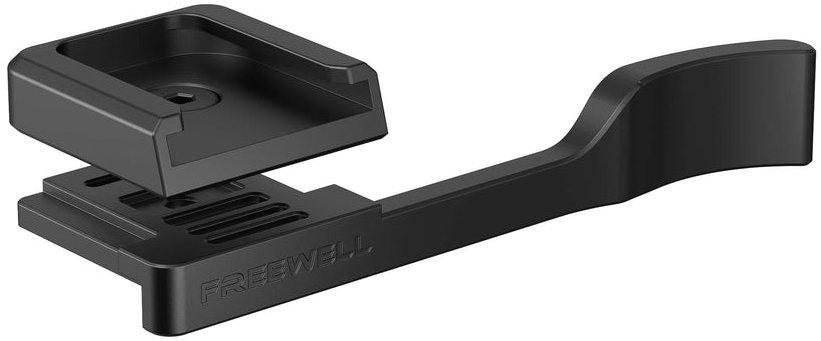 FREEWELL Ricoh GRIV Thumb Grip with Cold Shoe Mount(Black)