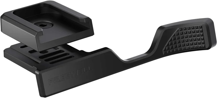 FREEWELL Fuji X100VI Palec Grip with Cold Shoe Mount (Black)