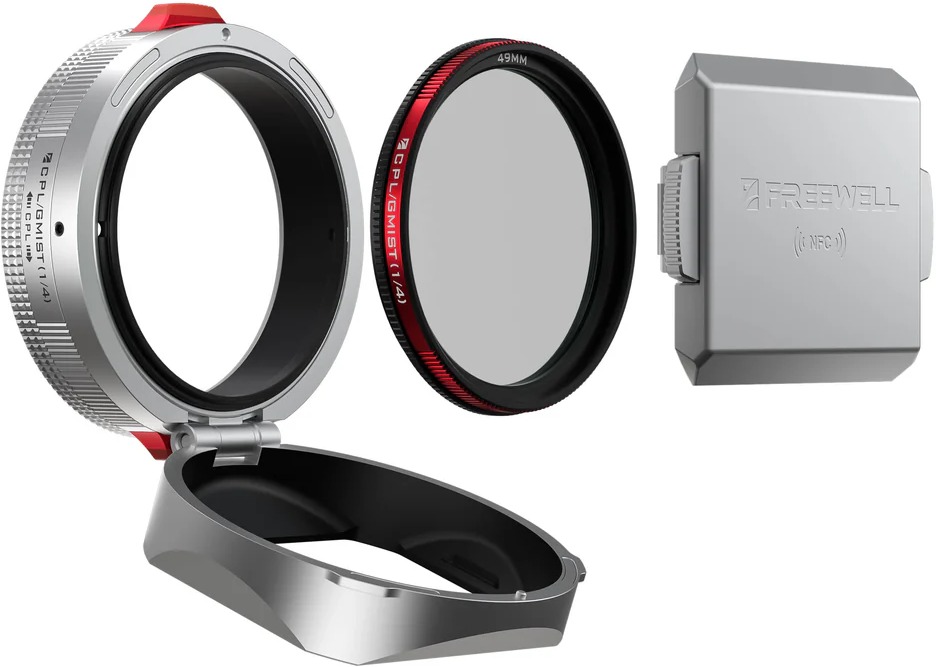 FREEWELL Fuji GFX 100RF Real Lens Hood (Silver)