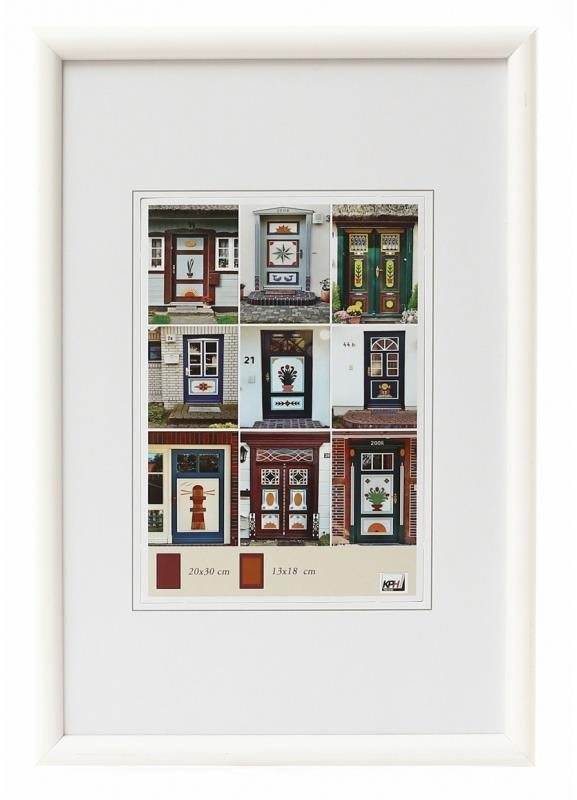 KPH Drevený fotorámik NEW YORK 20 × 30 biely
