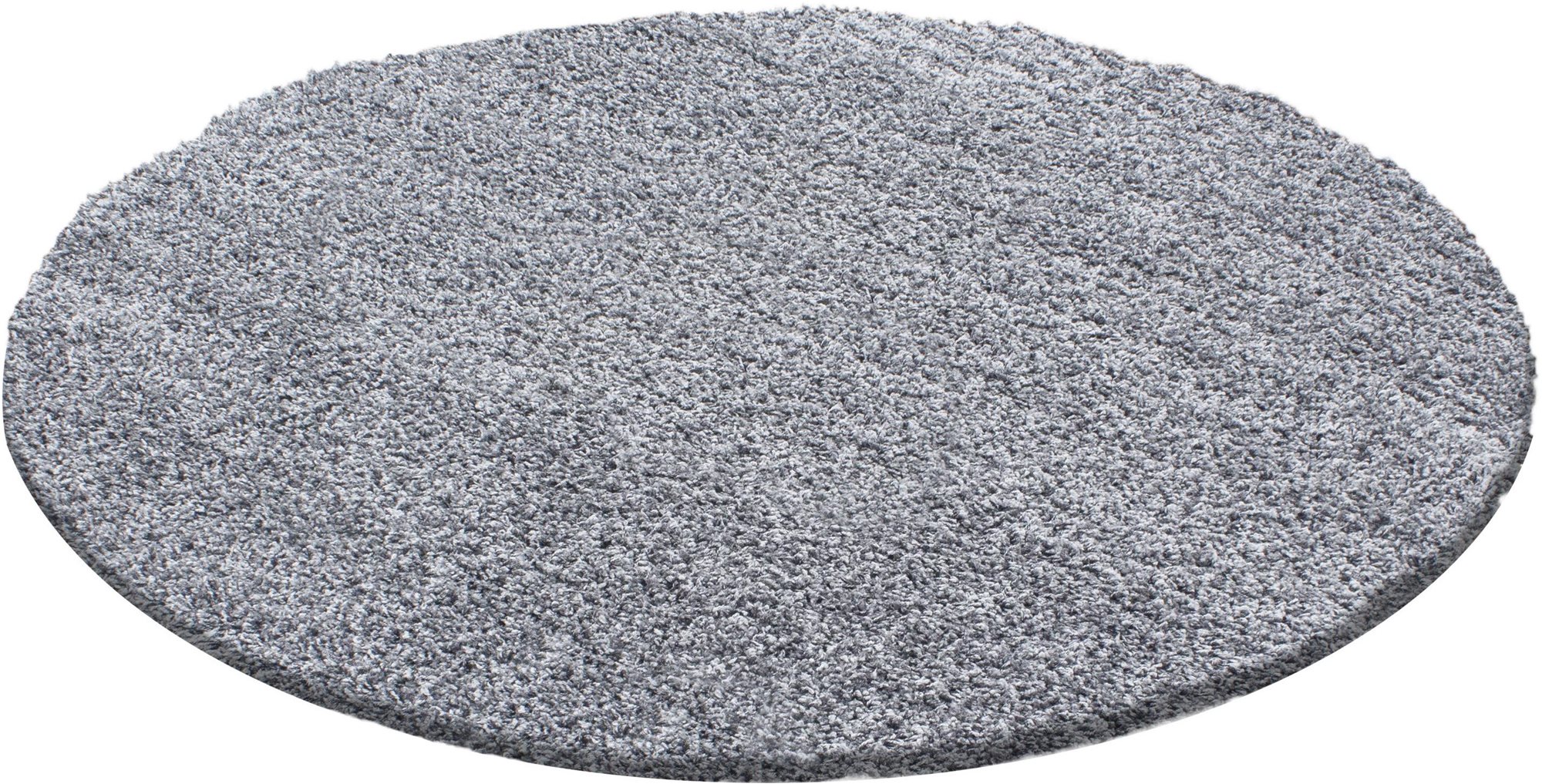 Kusový Life Shaggy 1500 light grey 80 × 80 cm kruh