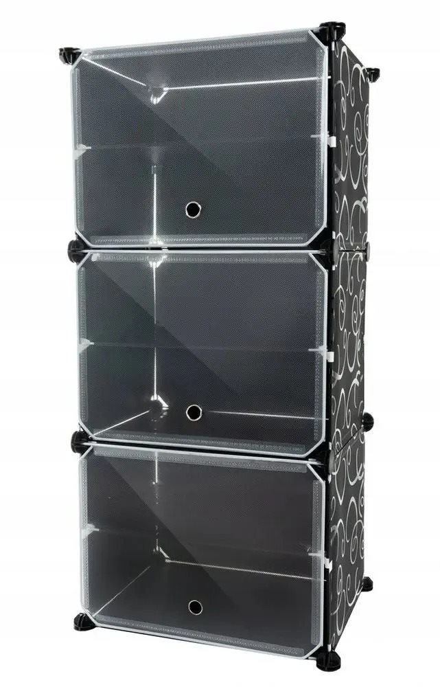 ISO 12264 Variabilný regálový systém na topánky 6 políc