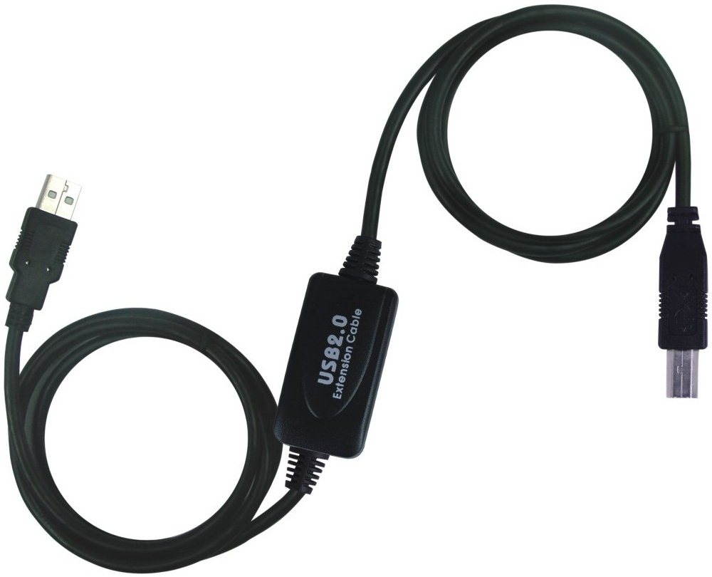 PremiumCord USB 2.0 repeater 10m prepojovací
