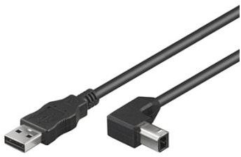 PremiumCord USB 2.0 2 m prepojovací čierny