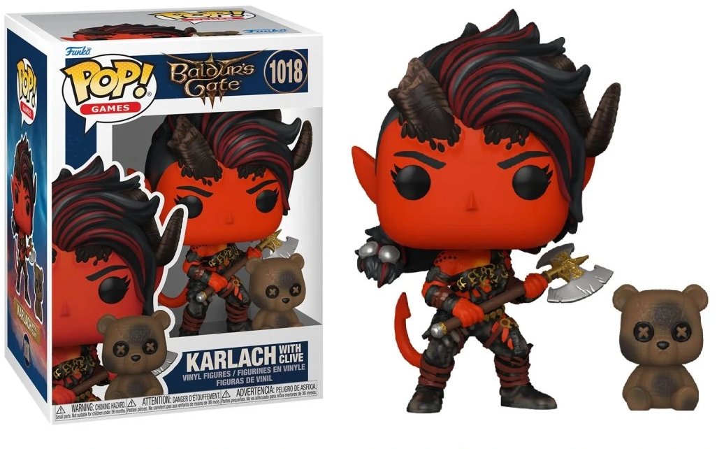 Funko Pop! Baldurs Gate Karlach With Clive 1018