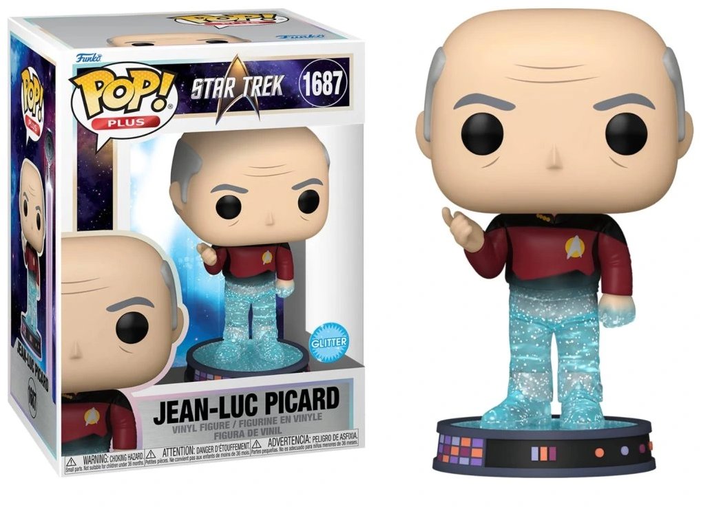 Funko Pop! Star Trek Jean-Luc Picard Glitter 1687