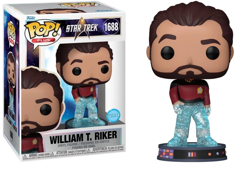Funko Pop! Star Trek William T. Riker Glitter 1688