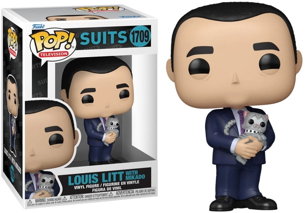 Funko Pop! Suits Louis Litt With Mikado 1709