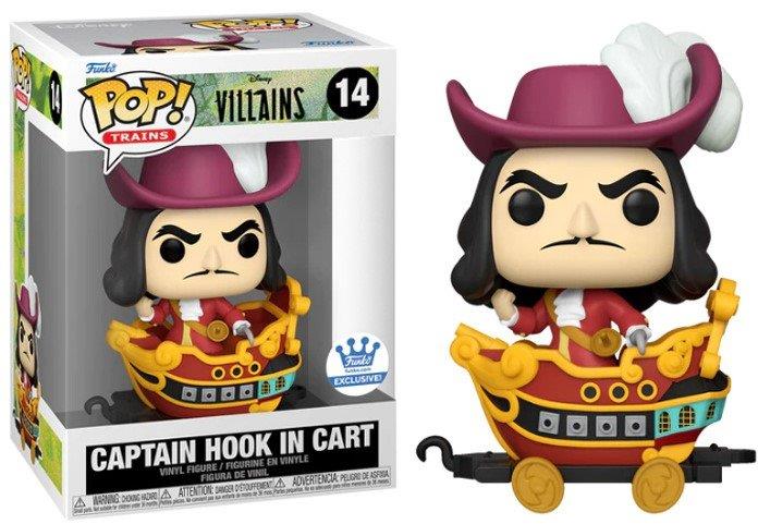 Funko POP! Trains Disney Captain Hook in Cart 14