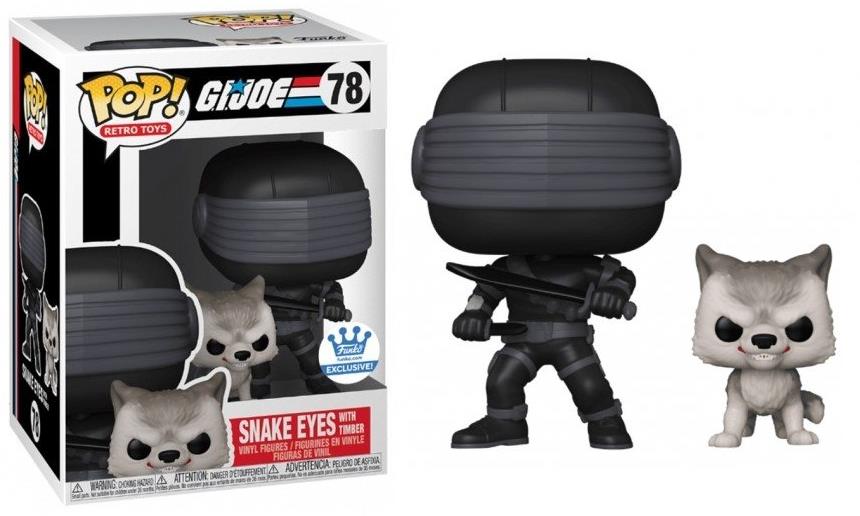 Funko POP! Retro Toys – Snake eyes, G. I. Joe