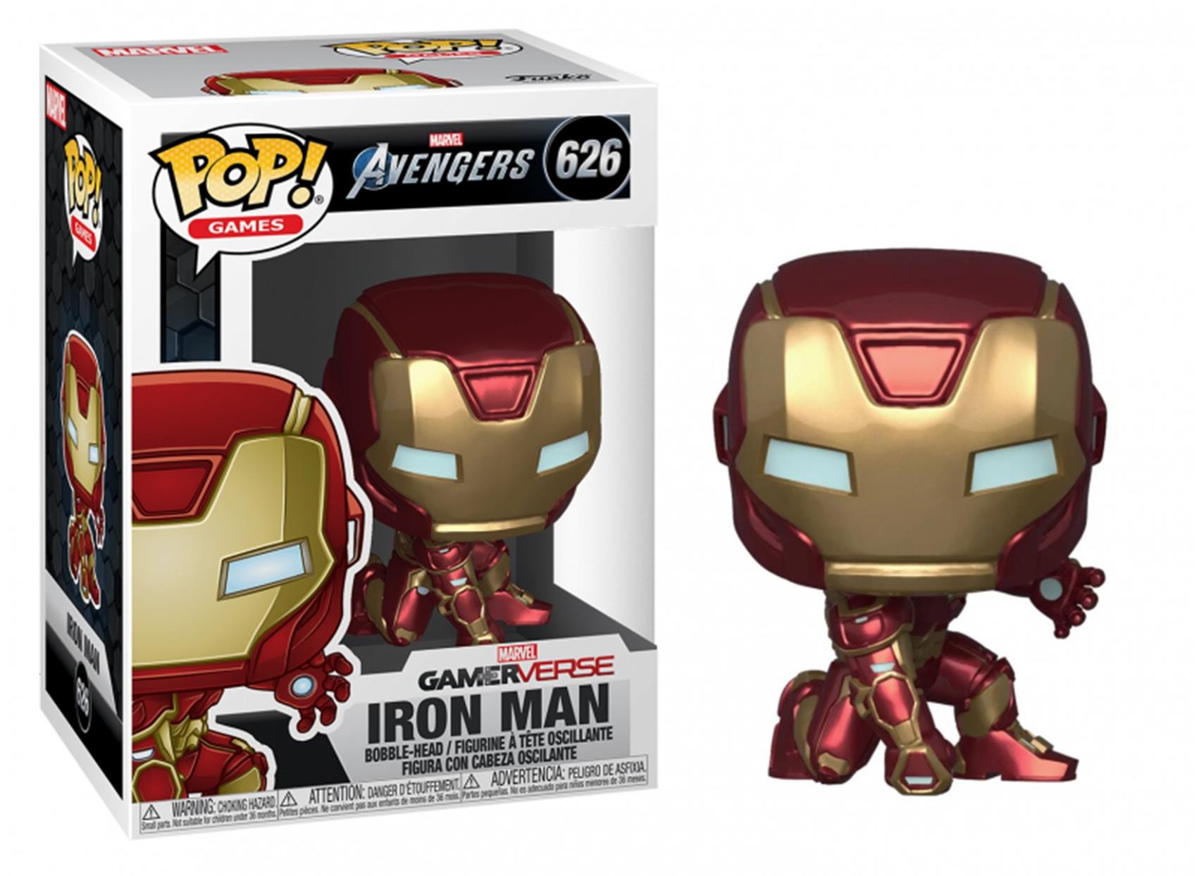 Funko Pop! Marvel Avengers Game Iron Man Stark Tech Suit 626