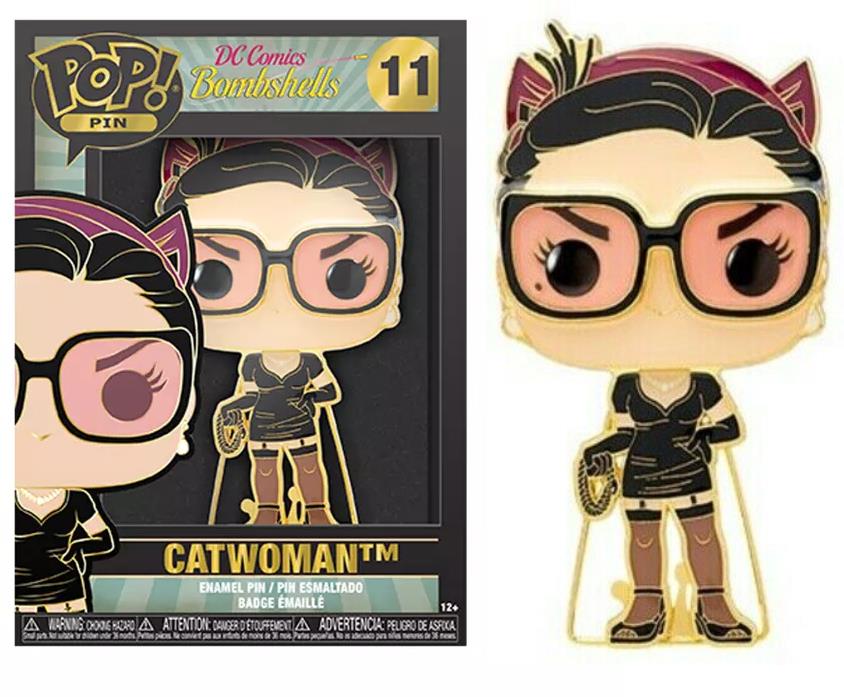Funko POP Pin: DC Comics Bombshells Cat woman 12