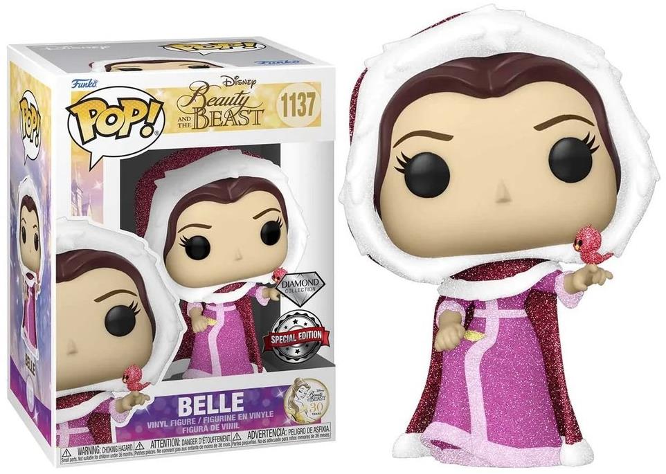 Funko Pop! Disney Beauty and the Beast Zimné Belle Special Diamond Collection 1137