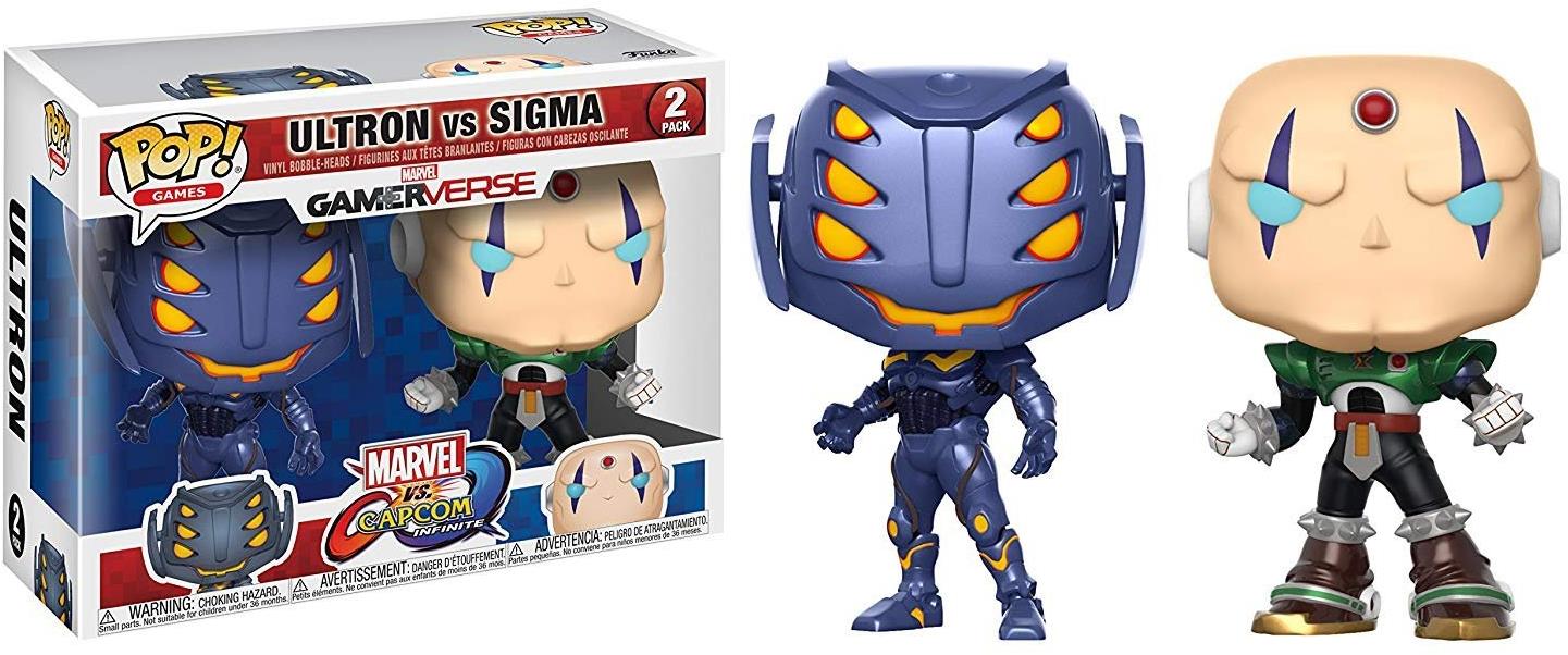 Funko POP 2-Pack figúrky Marvel Ultron vs Sigma (2)
