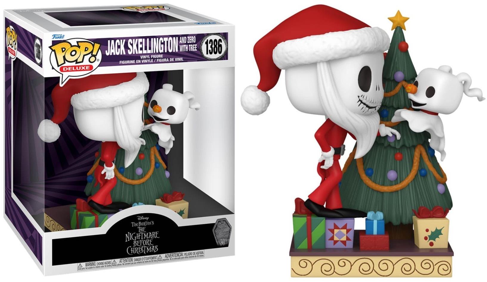 Funko POP! The Nightmare Before Christmas Jack and Zero with Tree 1386