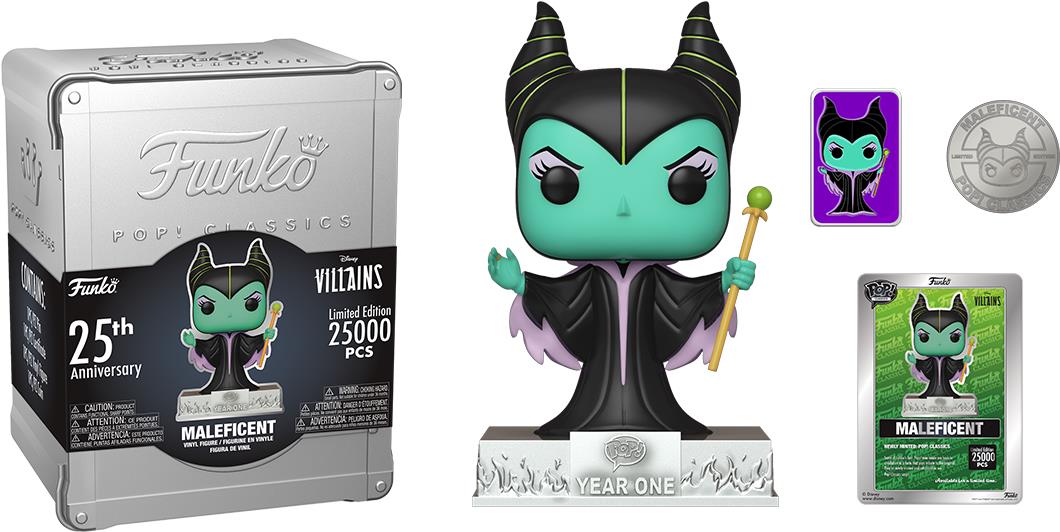 Funko POP! Disney 25th Anniversary Maleficent Only 25,000 of this limited-edition