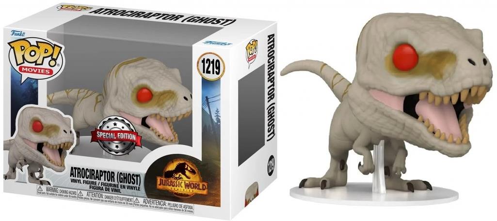 Funko POP! Jurassic Park Atrociraptor Ghost 1219