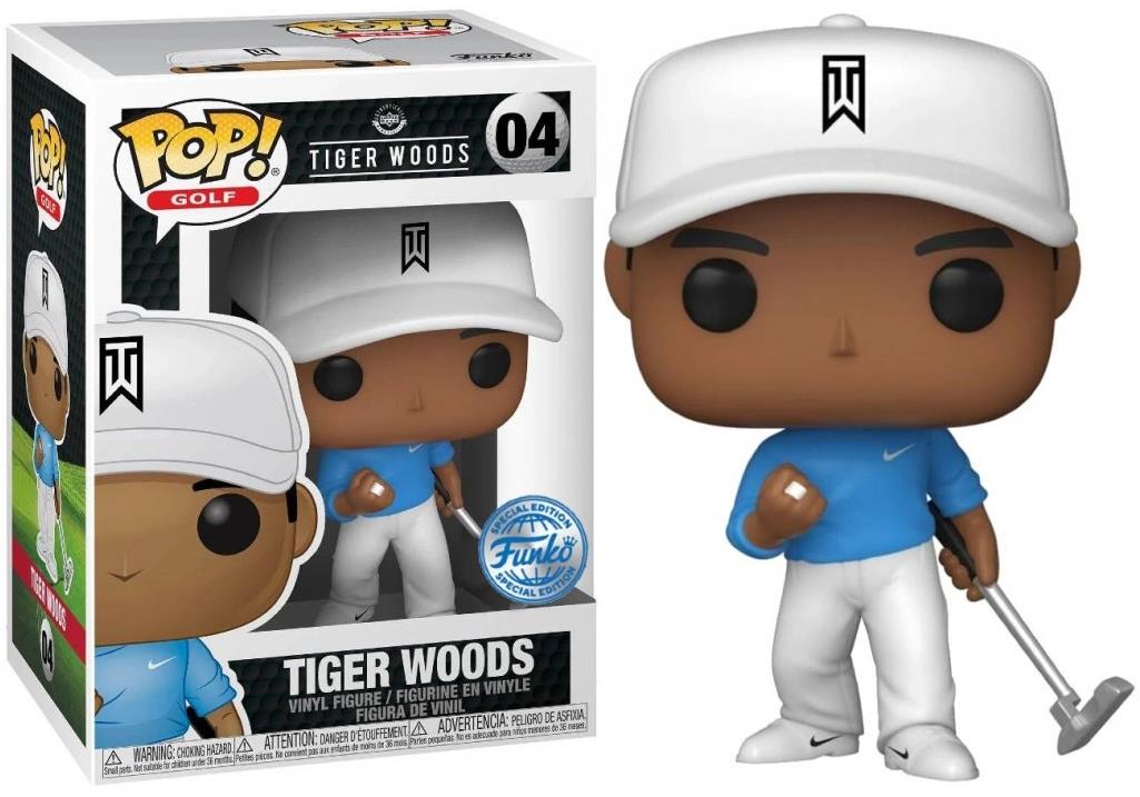 Funko POP! Tiger Woods Blue Shirt 04
