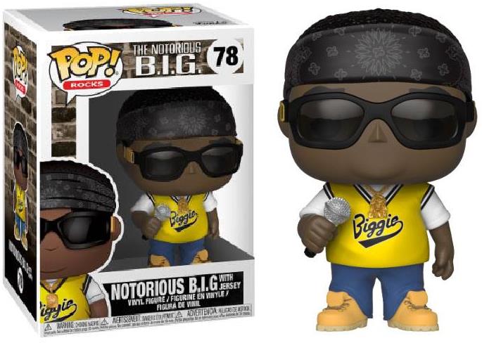 Funko POP! Rocks Notorious BIG with Jersey 78