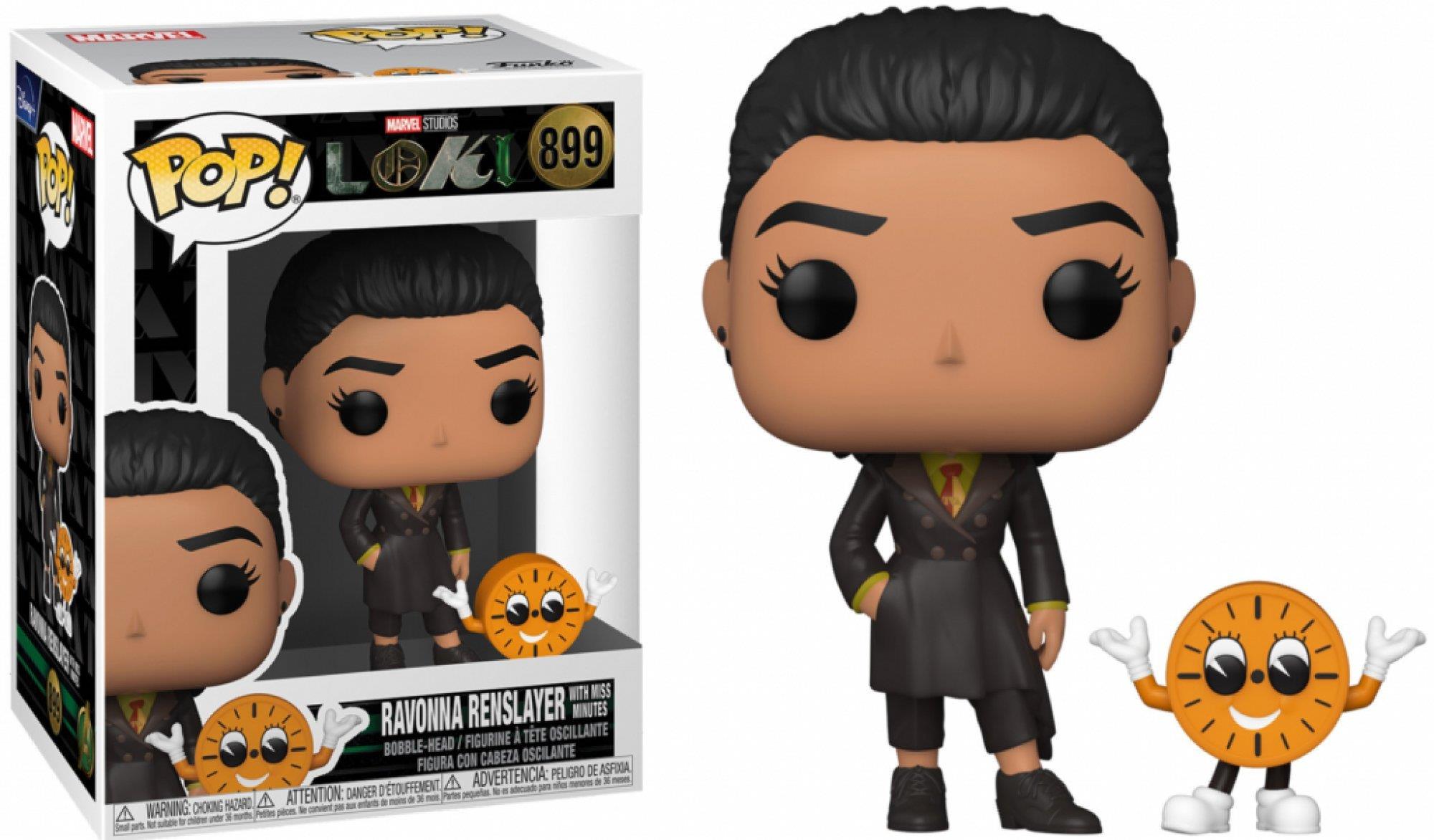 Funko POP! Marvel Loki Ravonna with Miss Minutes Marvel (899)