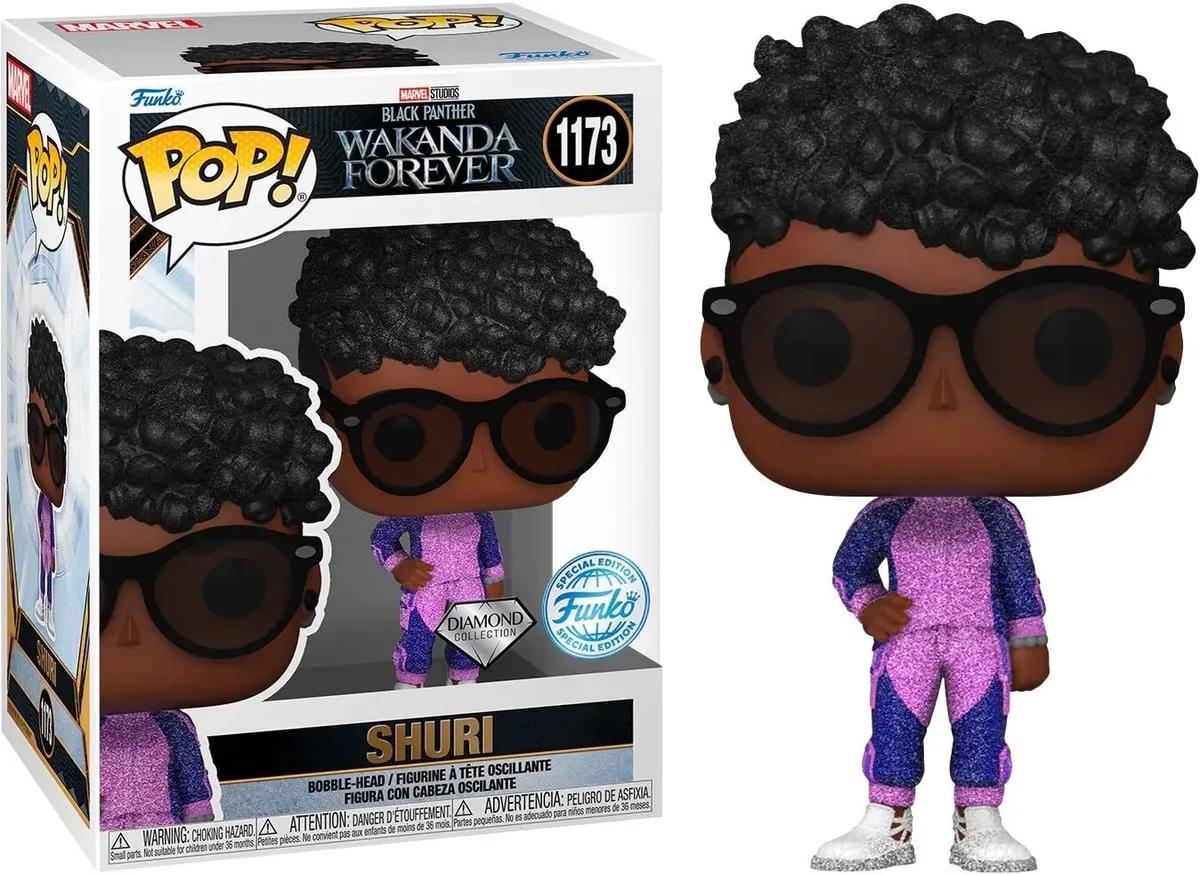 Funko Pop! Marvel Black Panther Wakanda Forever Shuri Diamond collection 1173