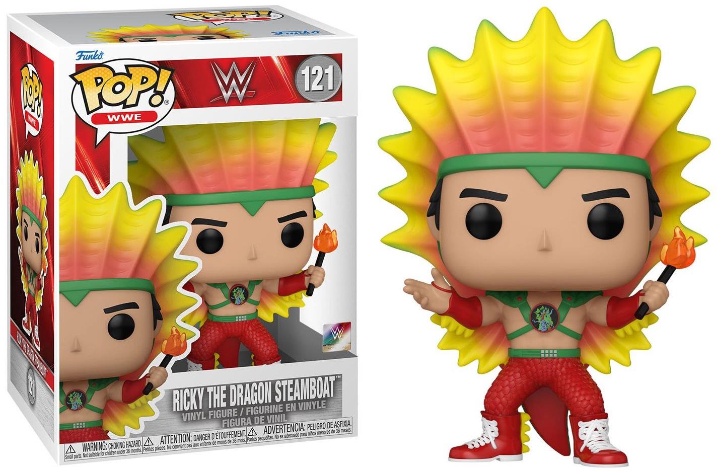 Funko Pop! WWE Ricky The Dragon Steamboat 121