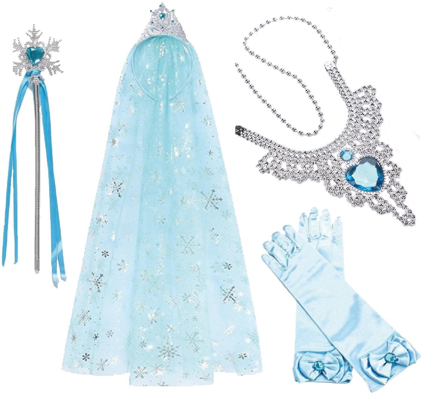 FunCo Elsa Frozen sada doplnkov so závojom