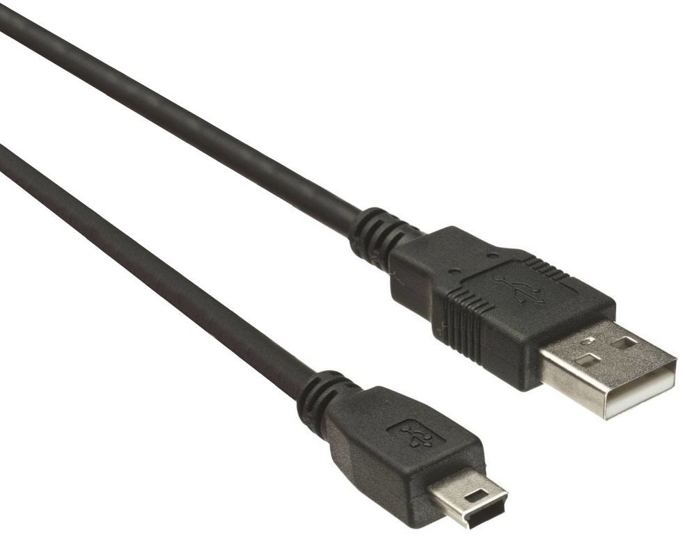 PremiumCord USB 2.0 prepojovací A-B mini 2m čierny