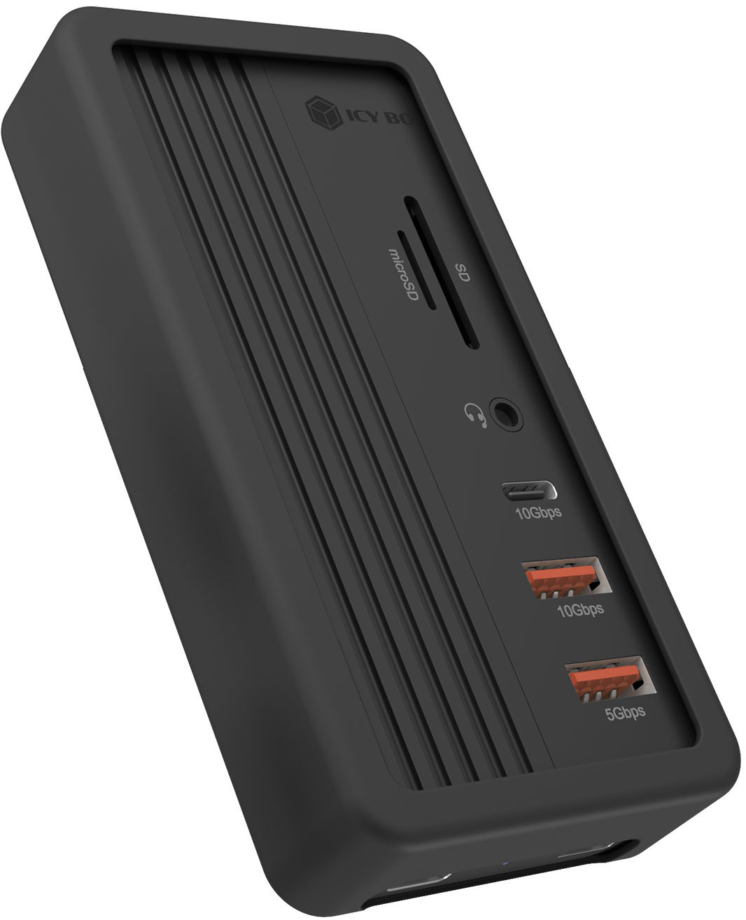 Icy Box IB-DK4072M-CU31 10 v 1 s M.2 boxom