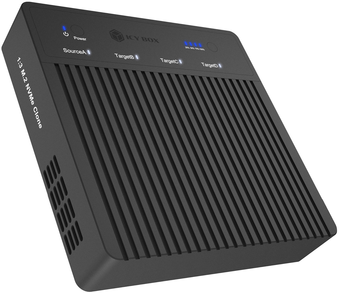 Icy Box IB-4013MCL-C4 USB4 pre 4× M.2 NVMe SSD