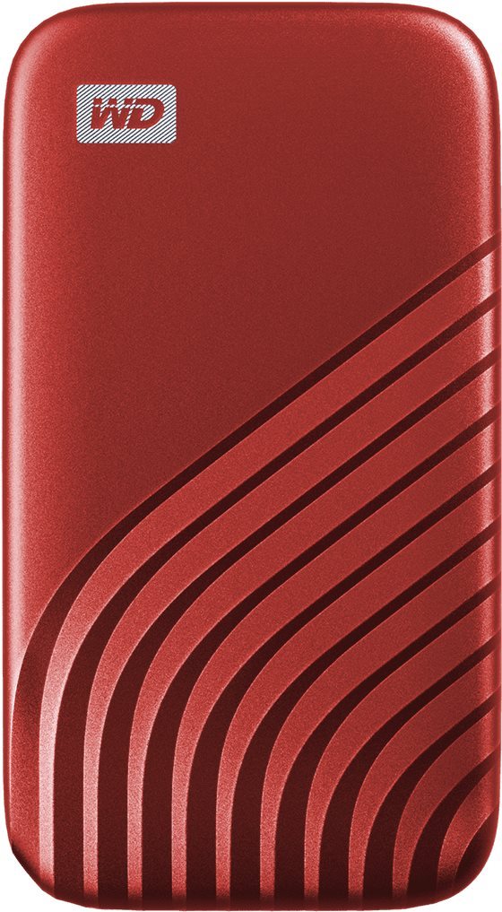 WD My Passport SSD 2 TB Red