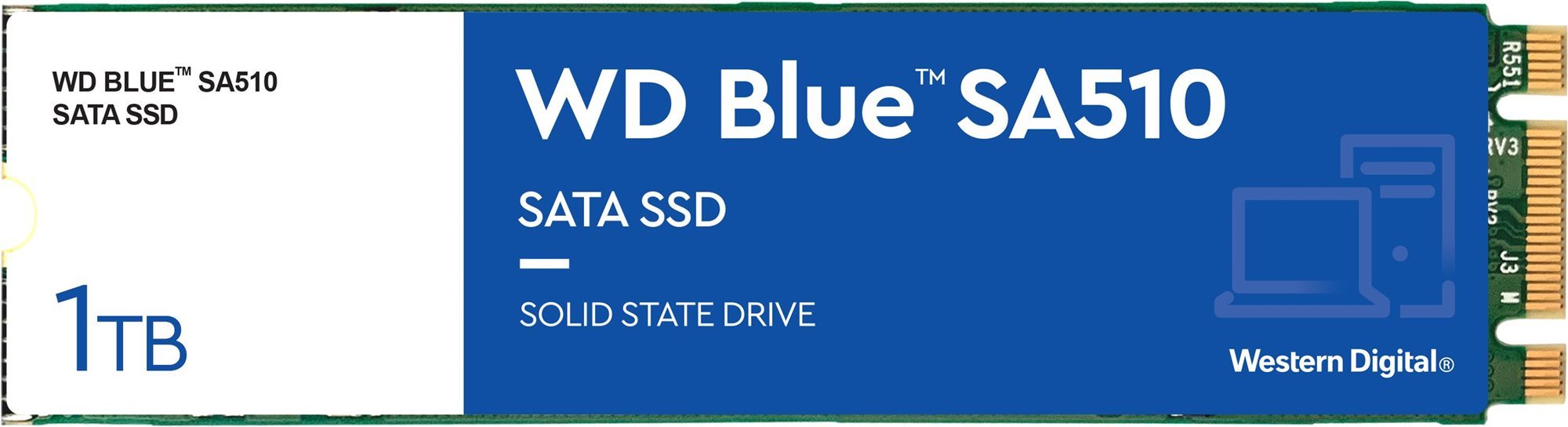 WD Blue SA510 SATA SSD M.2 2280 POWERED BY SANDISK 1 TB