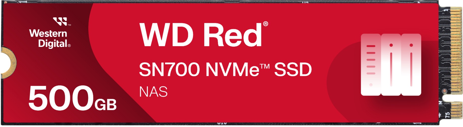 WD Red SN700 NVMe POWERED BY SANDISK 500 GB
