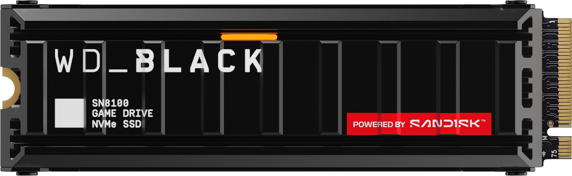 WD_BLACK SN8100 NVMe SSD POWERED BY SANDISK 2 TB, [S Heatsinkom]