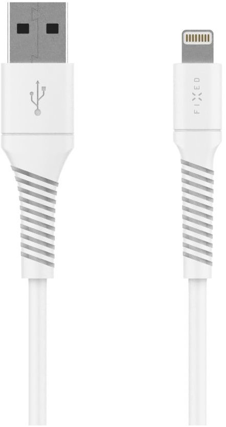 FIXED Cable USB/Lightning 1,2 m USB 2.0 biely