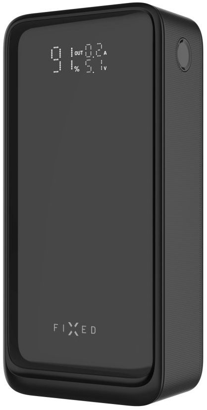 FIXED Zen2 30 Plus s LCD displejom a výstupom PD 65 W 30000 mAh čierna