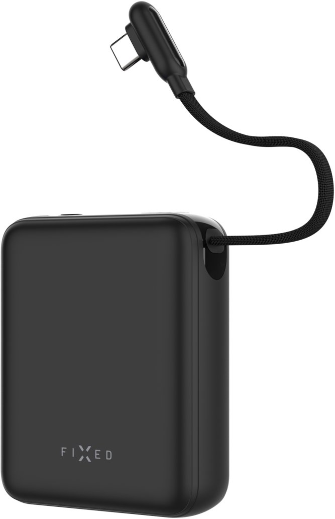 FIXED Zen 10 Loop s LCD displejom a výstupom PD 30 W 10000 mAh čierny
