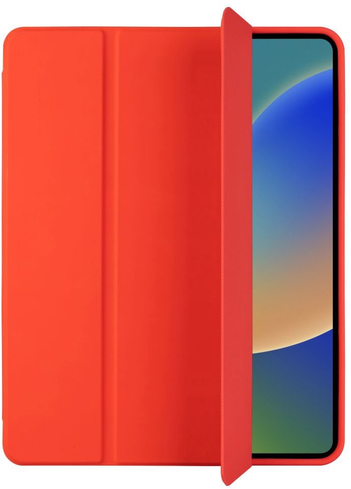FIXED Padcover na Apple iPad mini (A17 Pro) so stojančekom podpora S&W červené