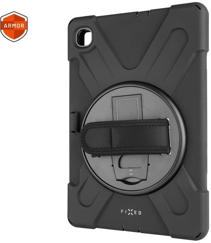 FIXED Rugged Tab Case so stojanom pre Samsung Galaxy Tab S6 Lite 2020/2022/2024 čierny