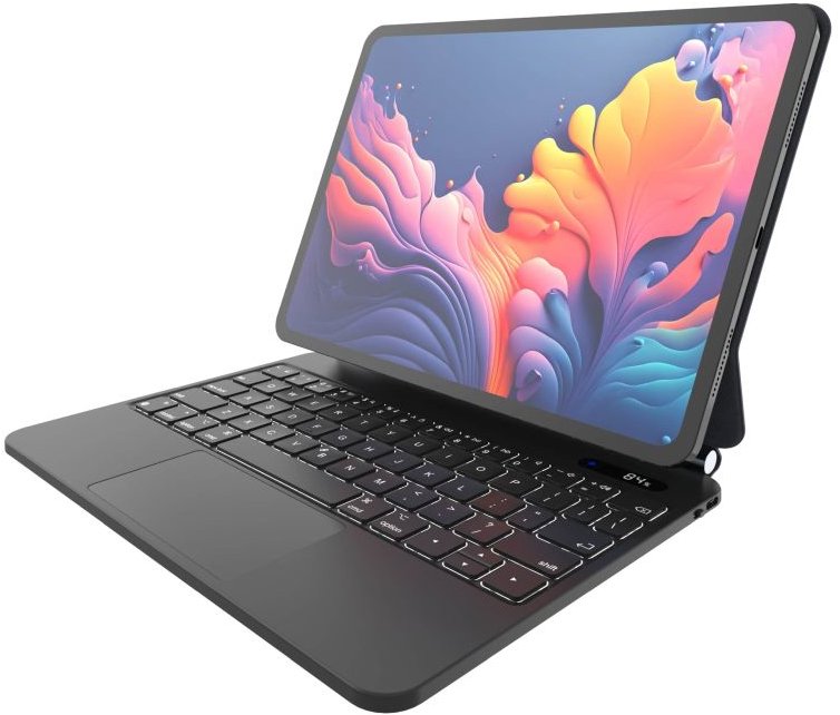 FIXED Typee pre Apple iPad Pro 12,9" (2018-2022)/iPad Pro 13"/iPad Air 13" (2024-2026) CZ čierne