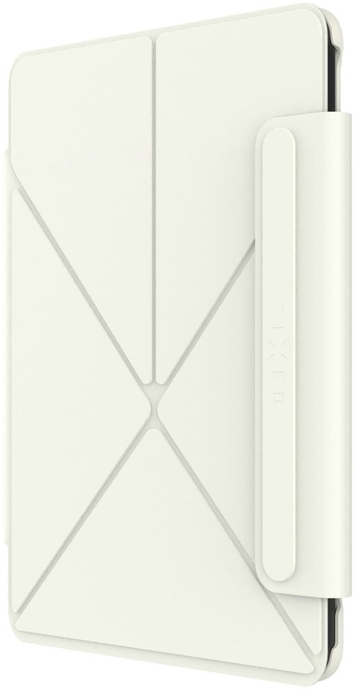 FIXED Trinity Case pre Apple iPad 10.9" (2022)/iPad 11" (2025) so stojančekom biele