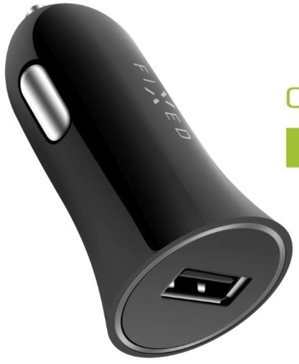 FIXED s USB výstupom 2.4 A čierna