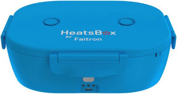 Faitron HeatsBox GO Light inteligentný ohrievací obedový box na batériu, modrý