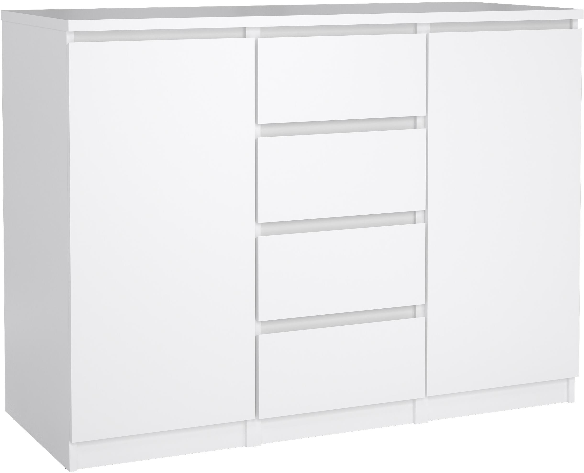 FALCO Komoda Simplicity 236 biely lesk
