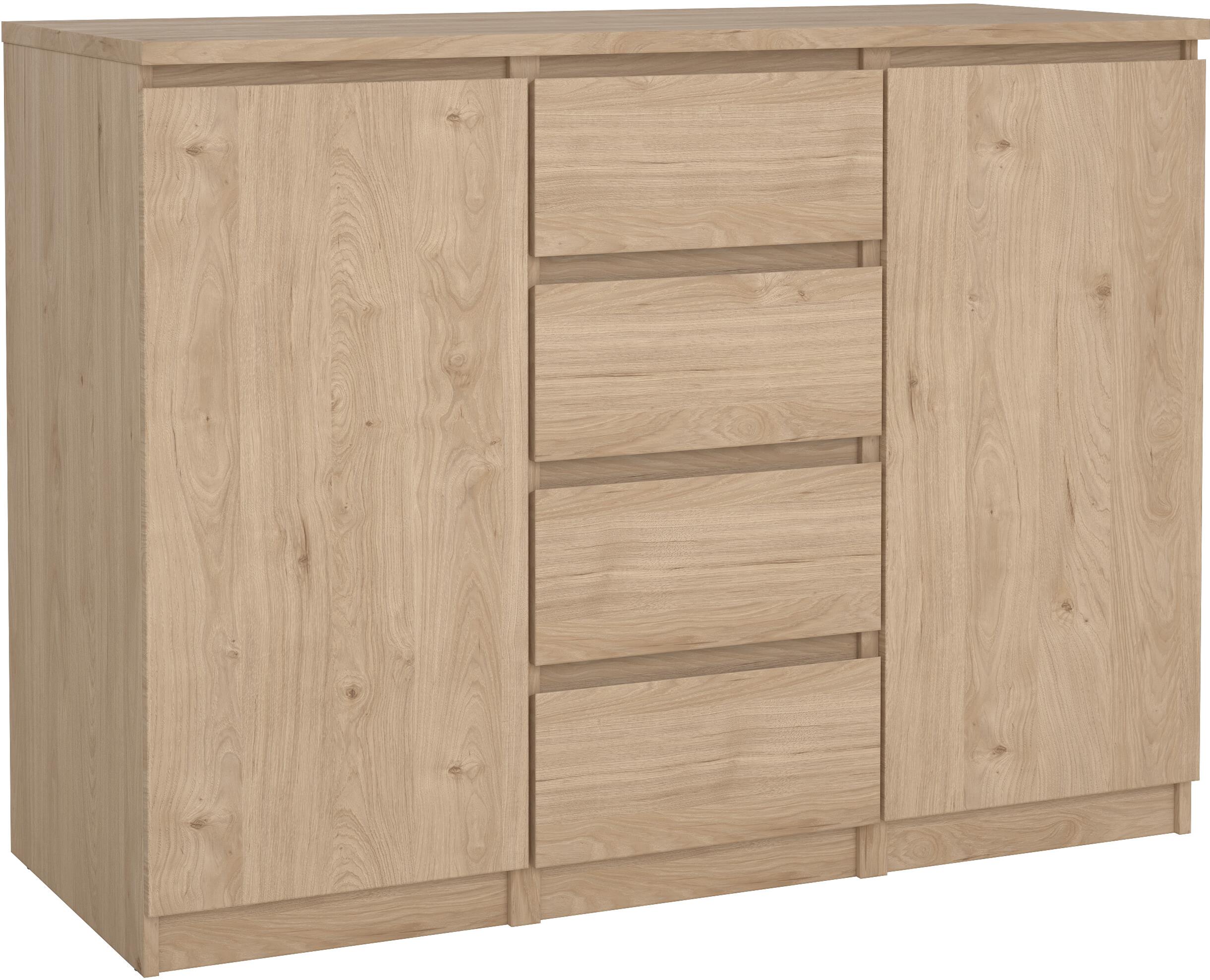 Komoda FALCO Simplicity 236 z hnedého jackson hickory
