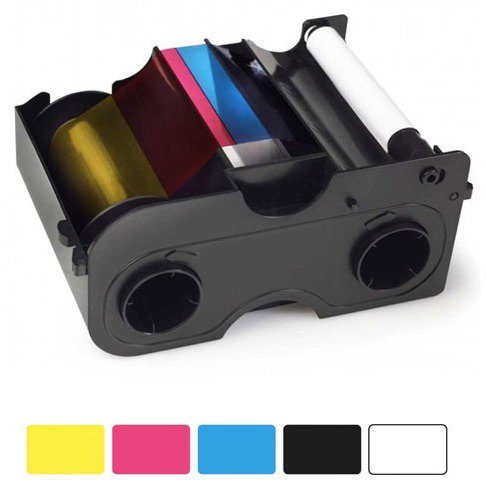 Farebná páska Fargo DTC1250e YMCKO s čistiacim kotúčikom, 250 výtlačkov, vhodné pre DTC1250e, DTC100