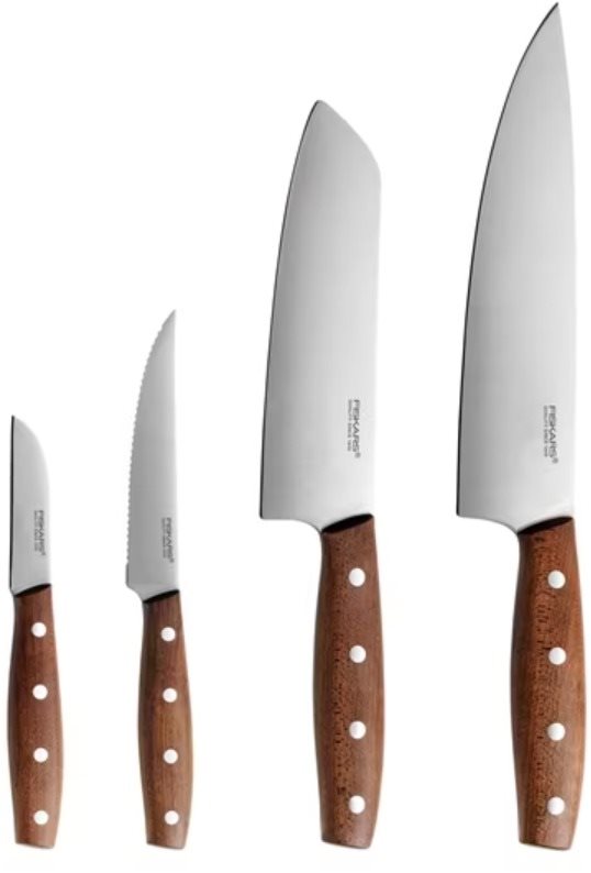Fiskars súprava nožov Norr 4 ks